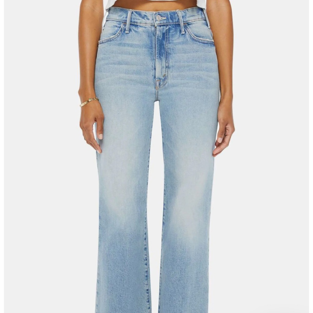 Mother The Hustler Roller Fray jeans size 29